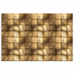 Geometrisch - Tegels - Goud poster papier klein 62 -3d