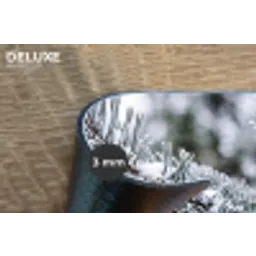 Dennenappel - Tak - Sneeuw - Winter - Sfeervol Placemat vinyl groot -closeup