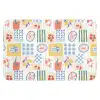 Illustratie - Patroon - Grafisch - Kleur Badmat klein 997 -3d