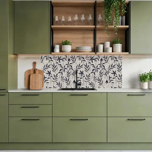 Planten - Japan - Patronen keuken achterwand 2 middel 871 -sfeer3