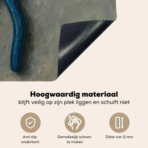 Tang - Schilderij - Textuur - Verf Inductie beschemer met haakjes klein -ky-onderkant-nl