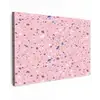 Terrazzo -  Patroon - Kleurrijk - Roze Tuinposter op houten frame 2 cm dik klein 845 -3d