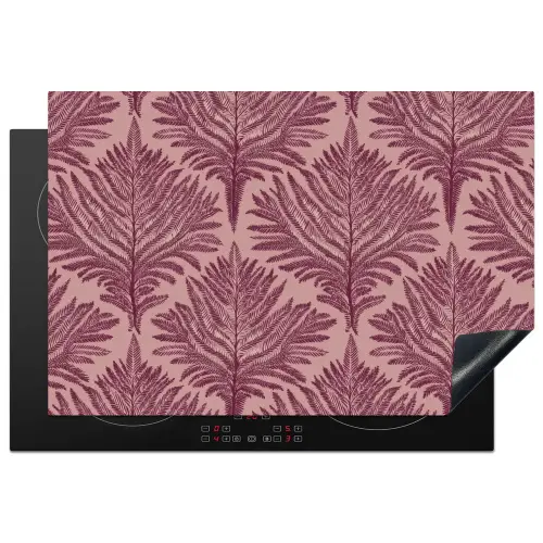 Varen - Patroon - Paars Inductie beschermer vinyl 3mm klein 276 -3d