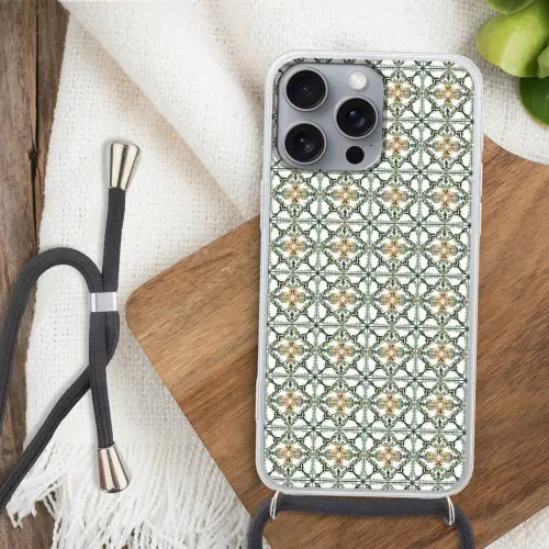 Floraal - Verweerd - Keurrijk Hoesje iPhone 16 Pro Max met koord klein 804 -sfeer4
