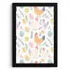 Patroon - Kip - Paaseieren KitchenYeah - Keuken - Fotolijst klein -3d