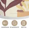 Vrouw - Minimalistisch - Bloem Akoestische PET Vilt - Rond klein -closeup_NL