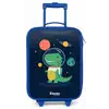 Ruimte - Dino - Planeten - Sterren Kinderkoffer - Blauw klein -zz3dotto
