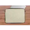 Geometrisch - Lijnen - Groen laptophoes neopreen klein 279 -tafel