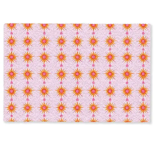 Zon - Motief - Roze Deurmat klein 898 -zkaufland3d