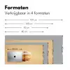 Donut - Romig - Poedersuiker - Beige Muismat XXL klein -sfeer5