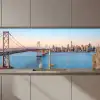 Water - Brug - Skyline - Modern keuken achterwand 2 middel zz_3dshopping