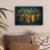Kruiden - Specerijen - Lepels canvas 2cm klein -sfeer1