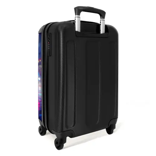 Neon nightcar NBS - Handbagage koffer - Kinderen Unisex middel -achterkant
