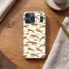 Panters - Dieren - Beige - Bruin - Patroon Telefoonhoesje iPhone 17 Pro Max klein -sfeer1