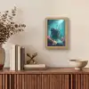 Schip - Hout - Koraalriffen - Zonlicht Light Box met kabel (Tafellamp) klein -sfeer2