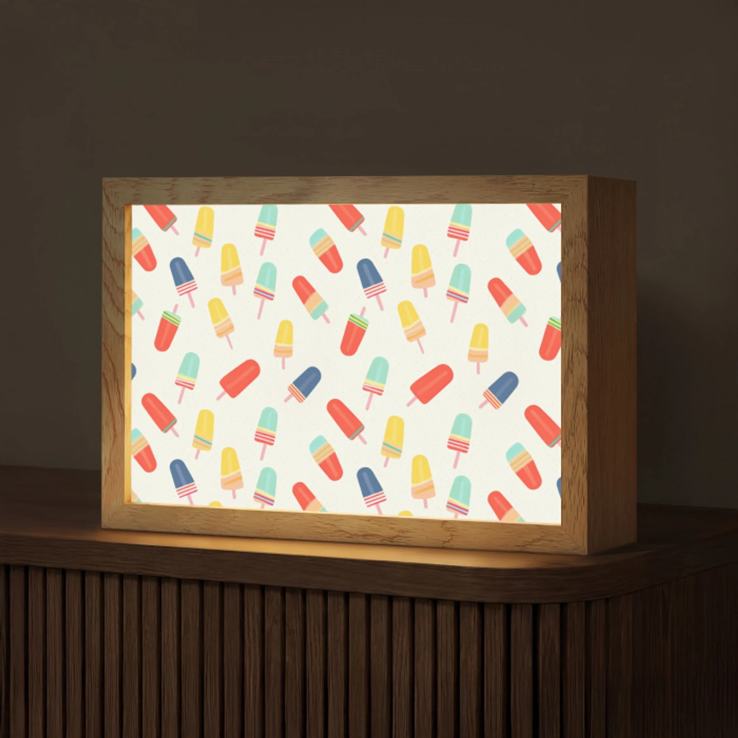IJsjes - Speels - Kleurrijk Light Box met kabel (Tafellamp) klein 924 -z3d_website
