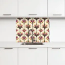 Waaier - Motief - Kleurrijk keuken achterwand 2 middel 865 -3d