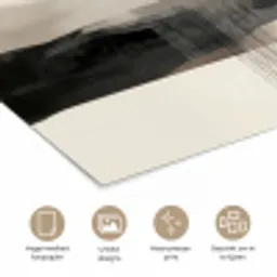 Minimalistisch - Landschap - Dimensie poster papier klein -closeup_NL
