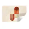 Bogen - Beige - Vormen Muursticker klein -3d