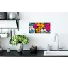 Street Art - Bloemen - Mix Muursticker klein -keuken