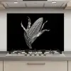 Maïskolf - Glanzend metaal - Elegant keuken achterwand spatscherm klein -3d_website