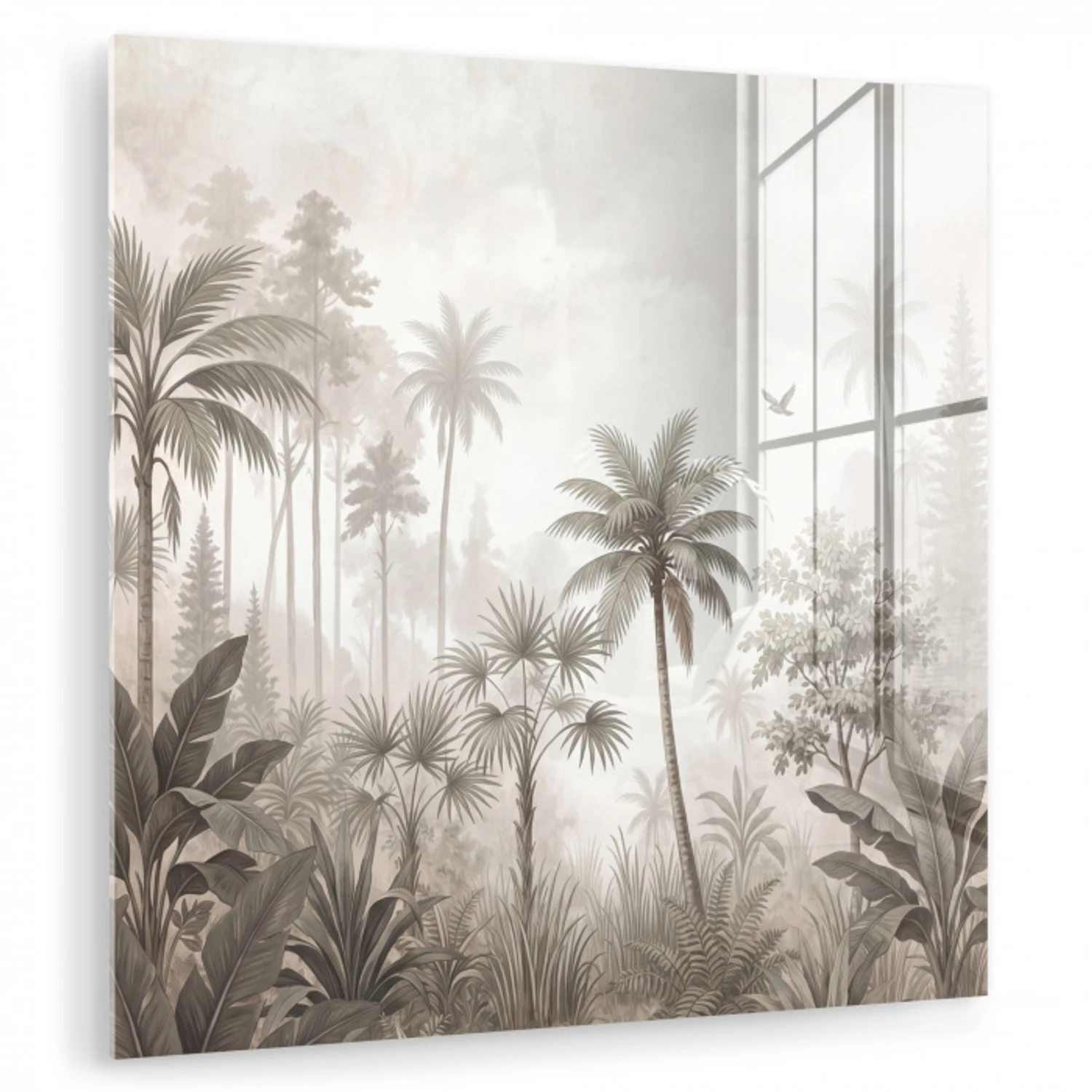 Jungle - Palmbomen - Natuur plexiglas 5mm klein -zzzproduct_nieuw