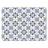 Ornament - Tegel - Kleurrijk muismat rubber klein 262 -3d