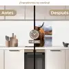 Schotse hooglander - Bruin - Water keuken achterwand 2 middel -voor-na2_ES