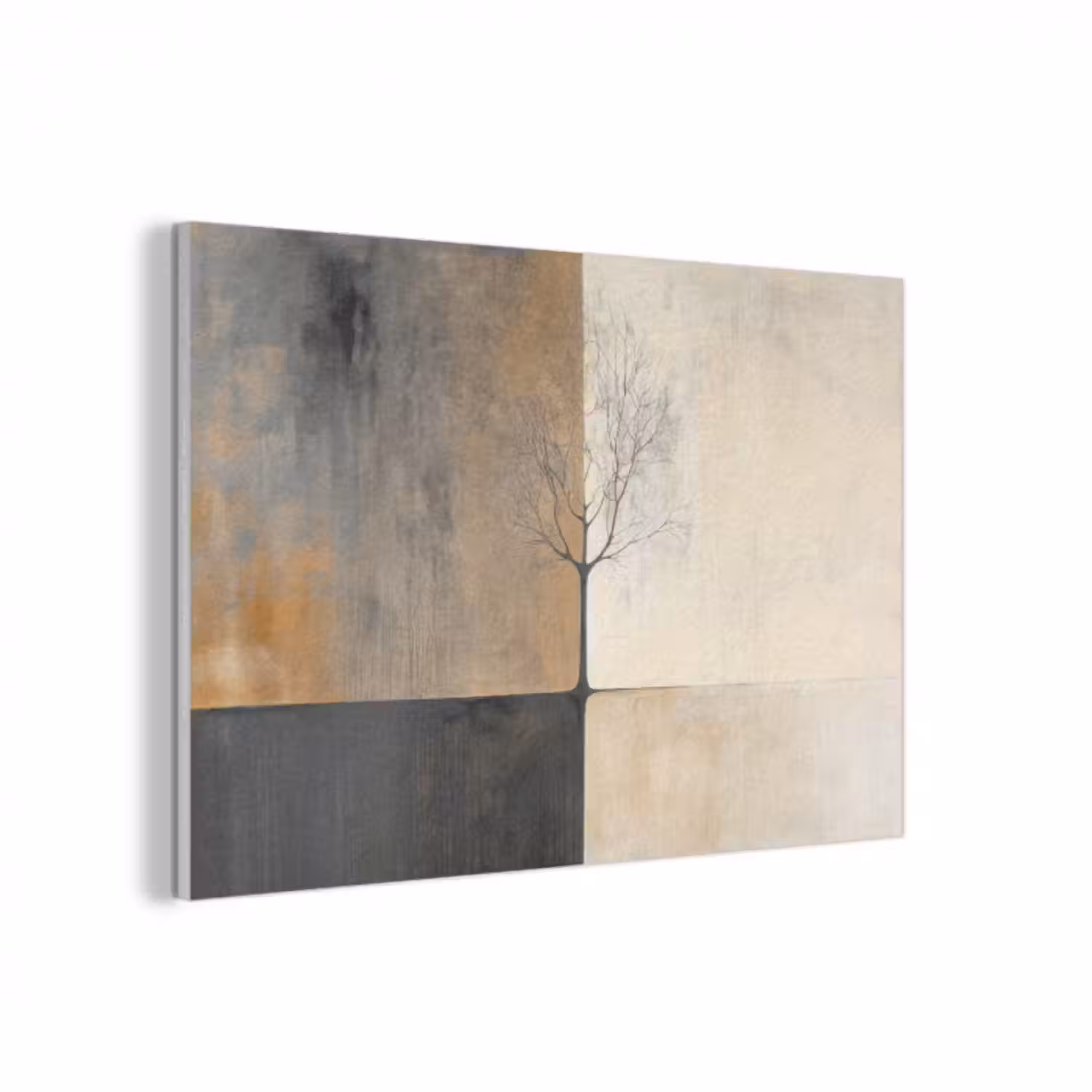 Akustikbild - Baum - Ebenen - Äste - Farbverlauf