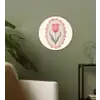 Tulp - Lijst - Ovaal - Illustratie Wandcirkel plexiglas klein -sfeer3