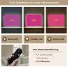 Smile - Stippen - Roze Light Box met batterij (Wandlamp) middel -USP_lichtkleurNL
