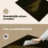 Zebra - Strepen - Goud Inductie beschemer met haakjes klein -ky-schoon-nl