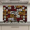 Abstract - Patroon - Rood keuken achterwand spatscherm klein -3d_website