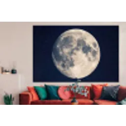 Ruimte - Maan - Kosmos forex 5mm xxl -woonkamer