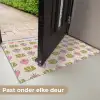 Patroon - Beige - Hartjes - Bloemen Deurmat klein 898 -USP_NL