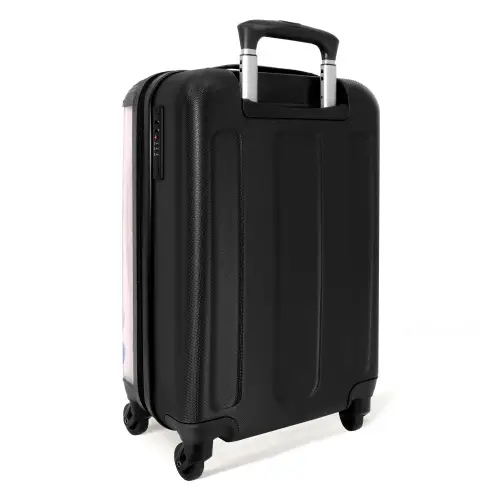 Violet vinnen Koffer - NBS - Handbagage middel -achterkant