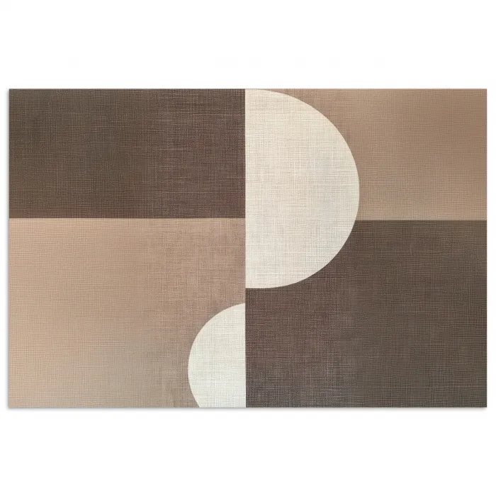 Raster - Halve cirkels - Contrast poster papier klein -3d