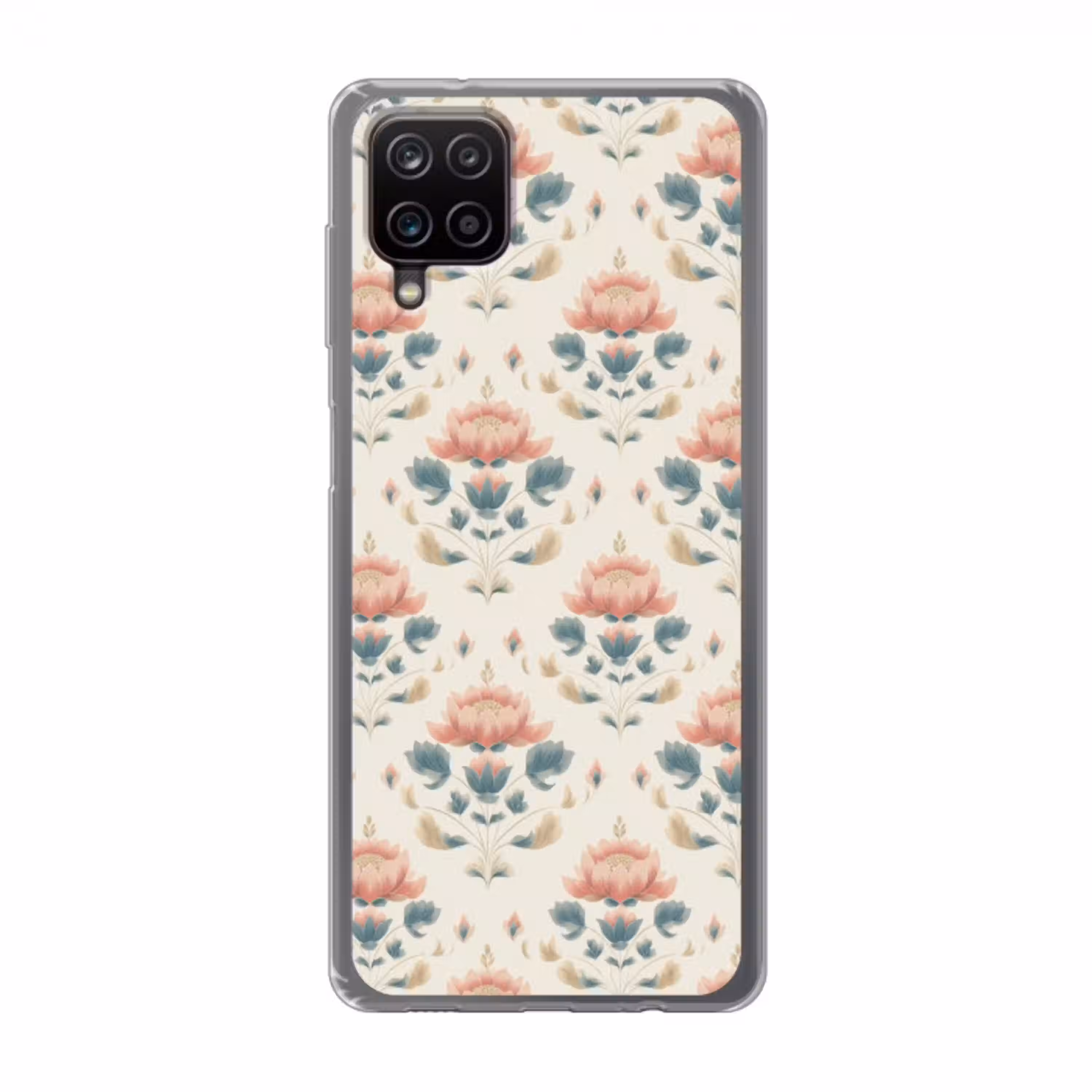 Lotus - Bloemen - Roze Telefoonhoesje Samsung Galaxy A12 klein 372 -3d