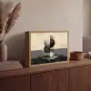 Cirkels - Schaduw - Abstract Light Box met batterij (Wandlamp) middel -sfeer2