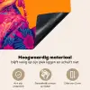 Kimono - Hondje - Bloemenkroon - Oranje Inductie beschemer met haakjes klein -ky-onderkant-nl