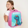 Dino - Zonnebril - Blauw Kinderrugzak - Roze middel -sfeer2