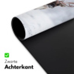 Rendier - Gewei - Toendra - Sneeuw - Wild Muismat XXL klein -sfeer2