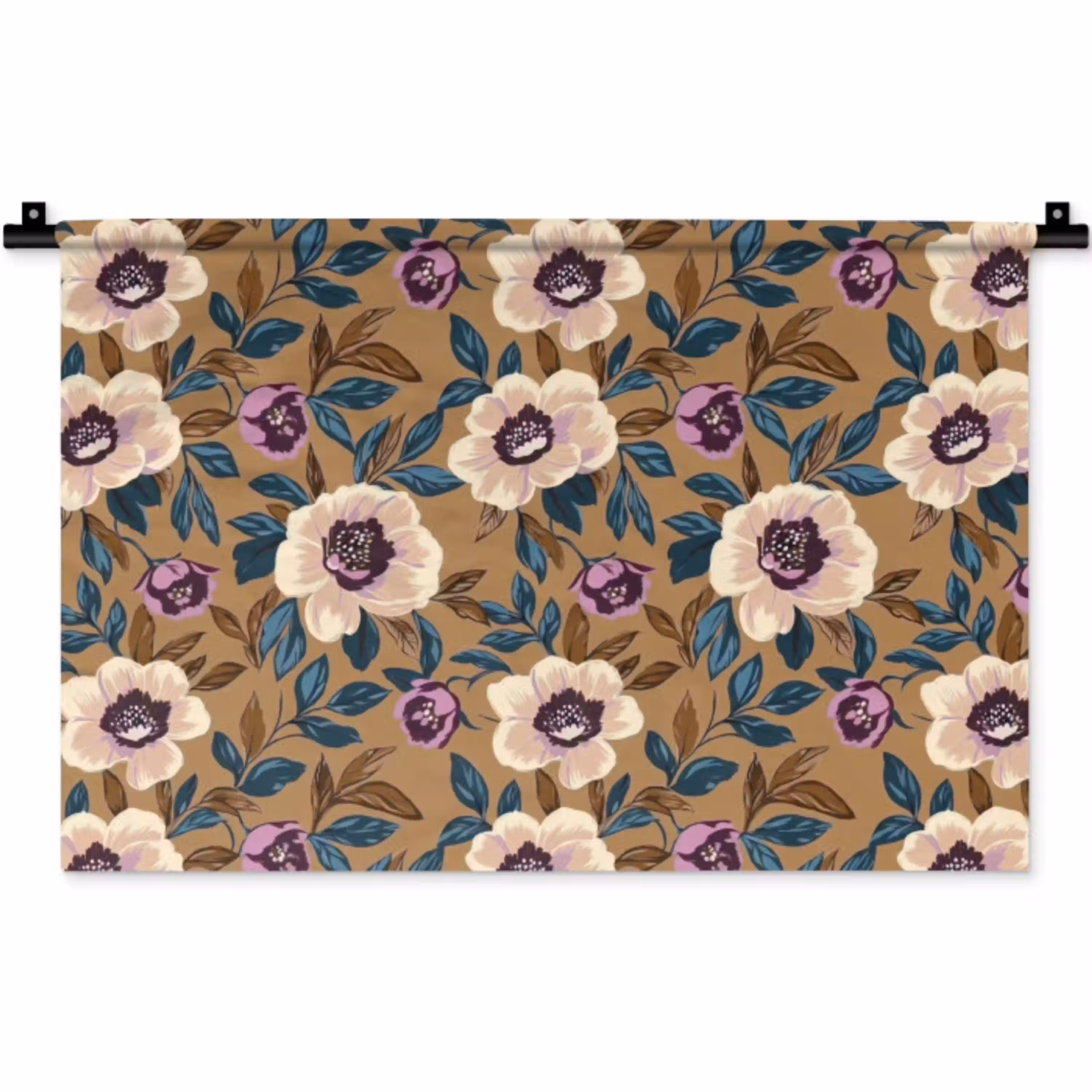 Floraal - Stilleven - Kleurrijk Wandkleed katoen klein 269 -zz3d