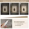 Beer - Donkerbruin - Minimalistisch Light Box met kabel (Kinderlampje) klein -USP_dimbaarNL