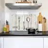 Zilver - Bestek - Hout Inductie beschemer met haakjes klein -sfeer2