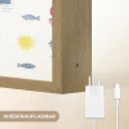 Nautisch - Illustraties - Kleurrijk Light Box met batterij (Wandlamp) middel 907 -USP_websiteoplaadbaarDE