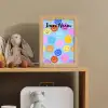Smileys - Kleurrijk - Grappig Light Box met kabel (Kinderlampje) klein -sfeer2_kind