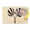 Bladeren - Gestreept - Stengel - Beige Placemat vinyl groot -zzzproduct_Kitchenyeah-website