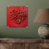 Pepers - Rood - Hart plexiglas 5mm klein -sfeer3