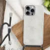 Grijs - Marmer - Aders Hoesje iPhone 16 Pro Max met koord klein 804 -sfeer4
